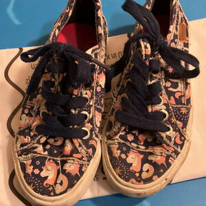 Blowfish Malibu kids unicorn canvas skater shoe